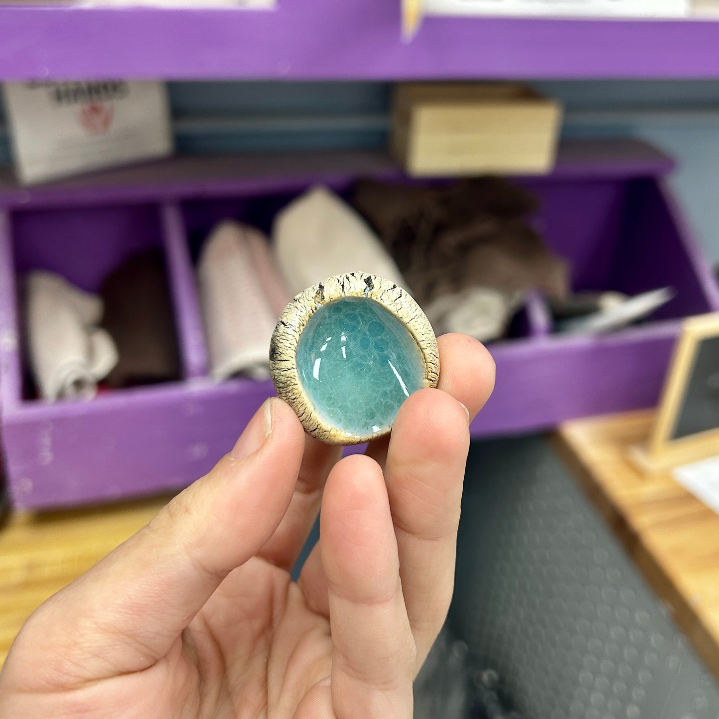 Cracked, but NOT Broken Prayer Thumbprint