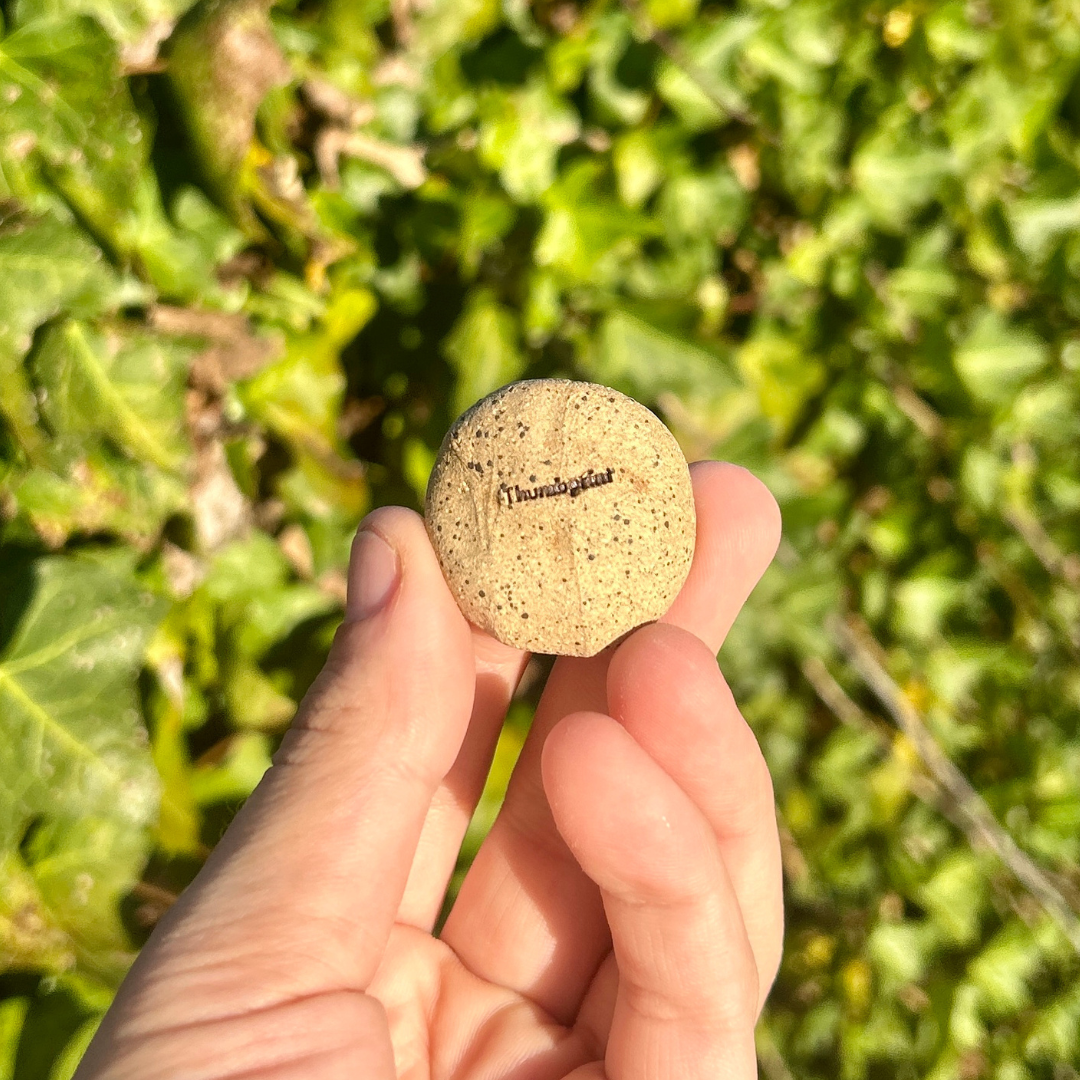 Remembrance Fingerprint- Speckled Clay