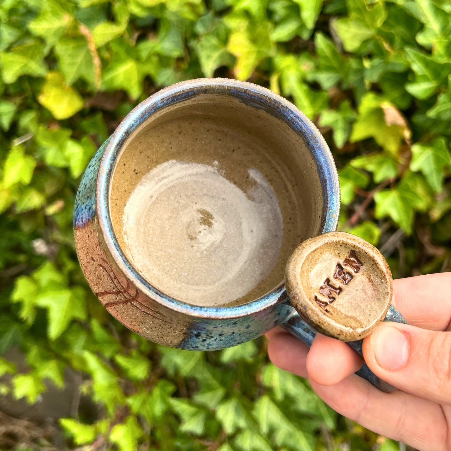 Amen Prayer Thumbprint Mug