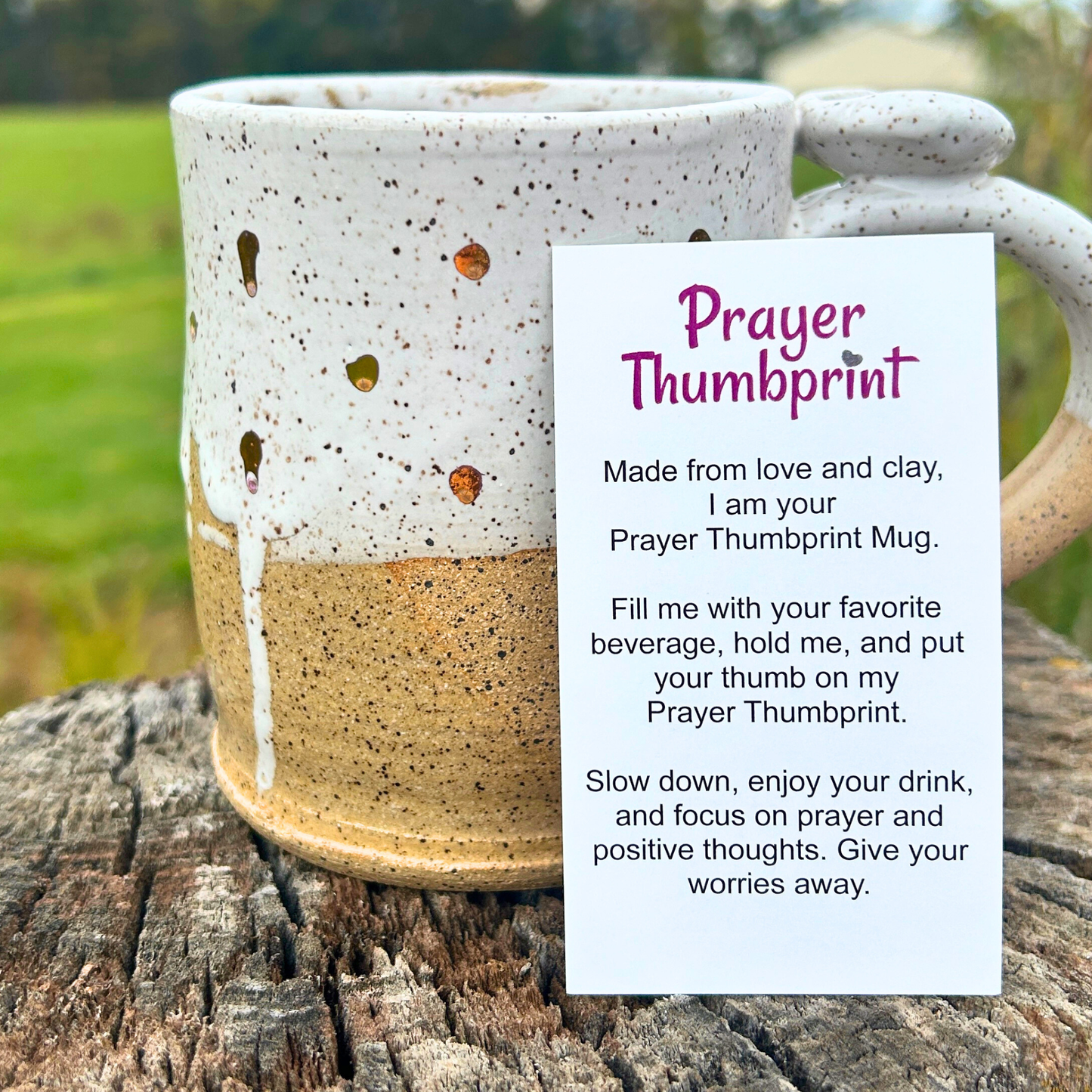 "Dottie" the Thumbprint Mug