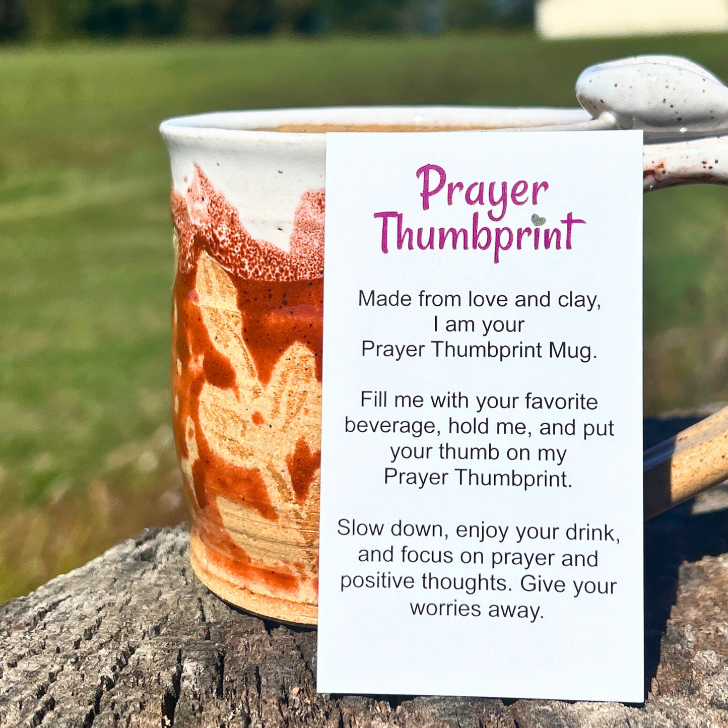 Harvest Prayer Thumbprint Mug