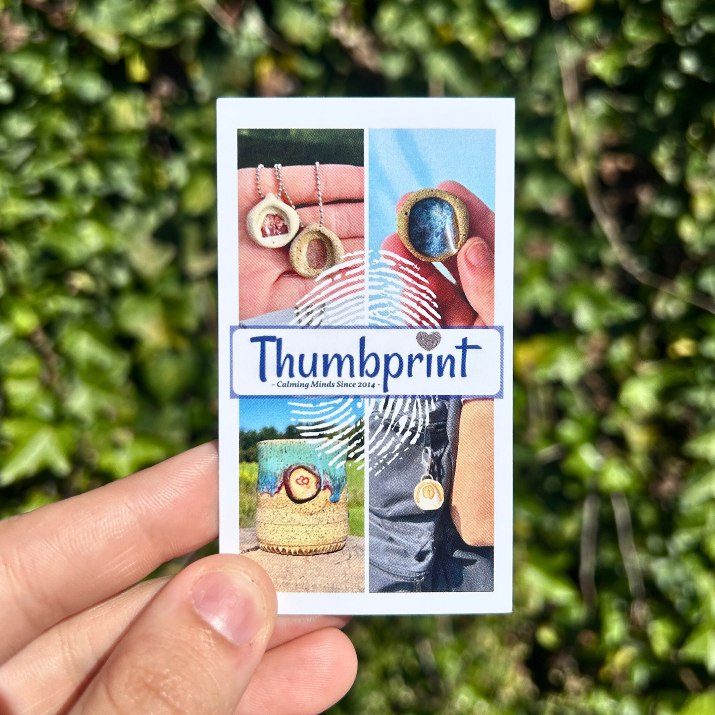 Thumbprint Card, Front