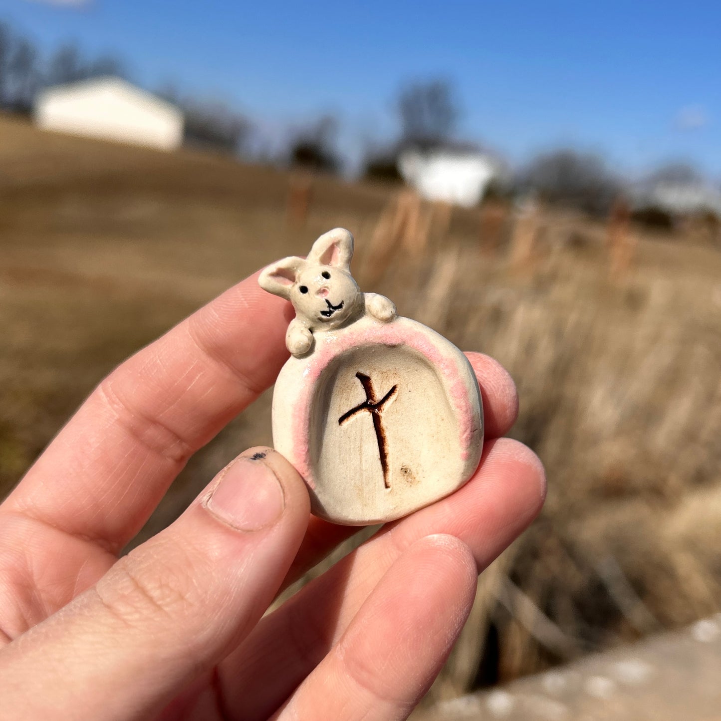 The Meaning of Easter Thumbprint