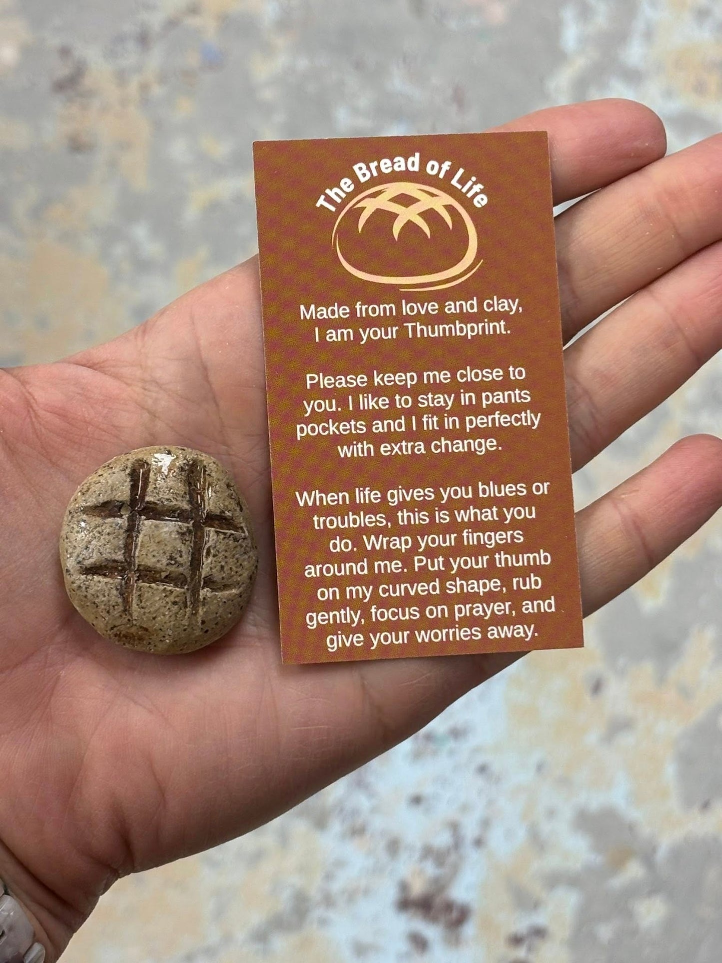 Bread of Life Thumbprint