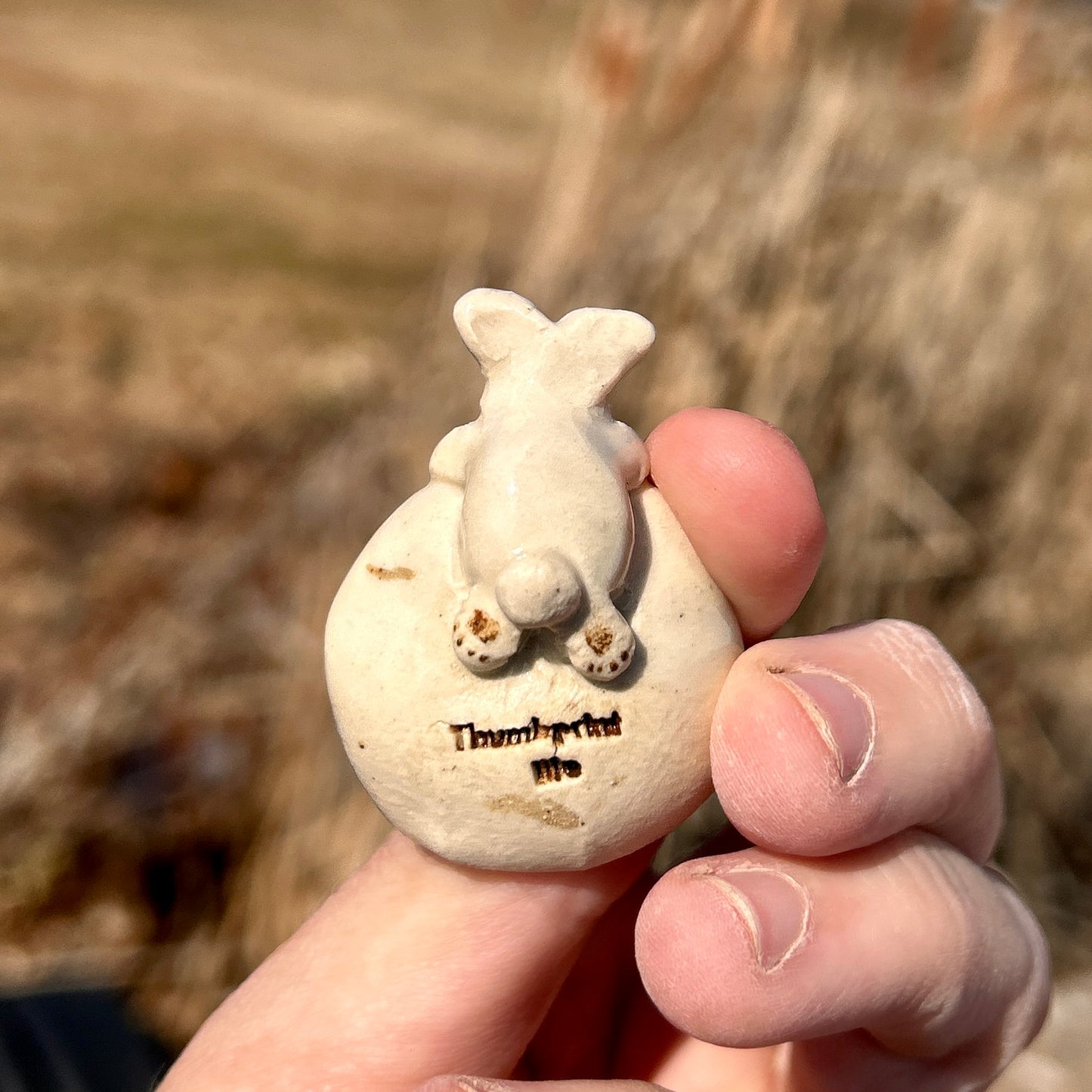 The Meaning of Easter Thumbprint