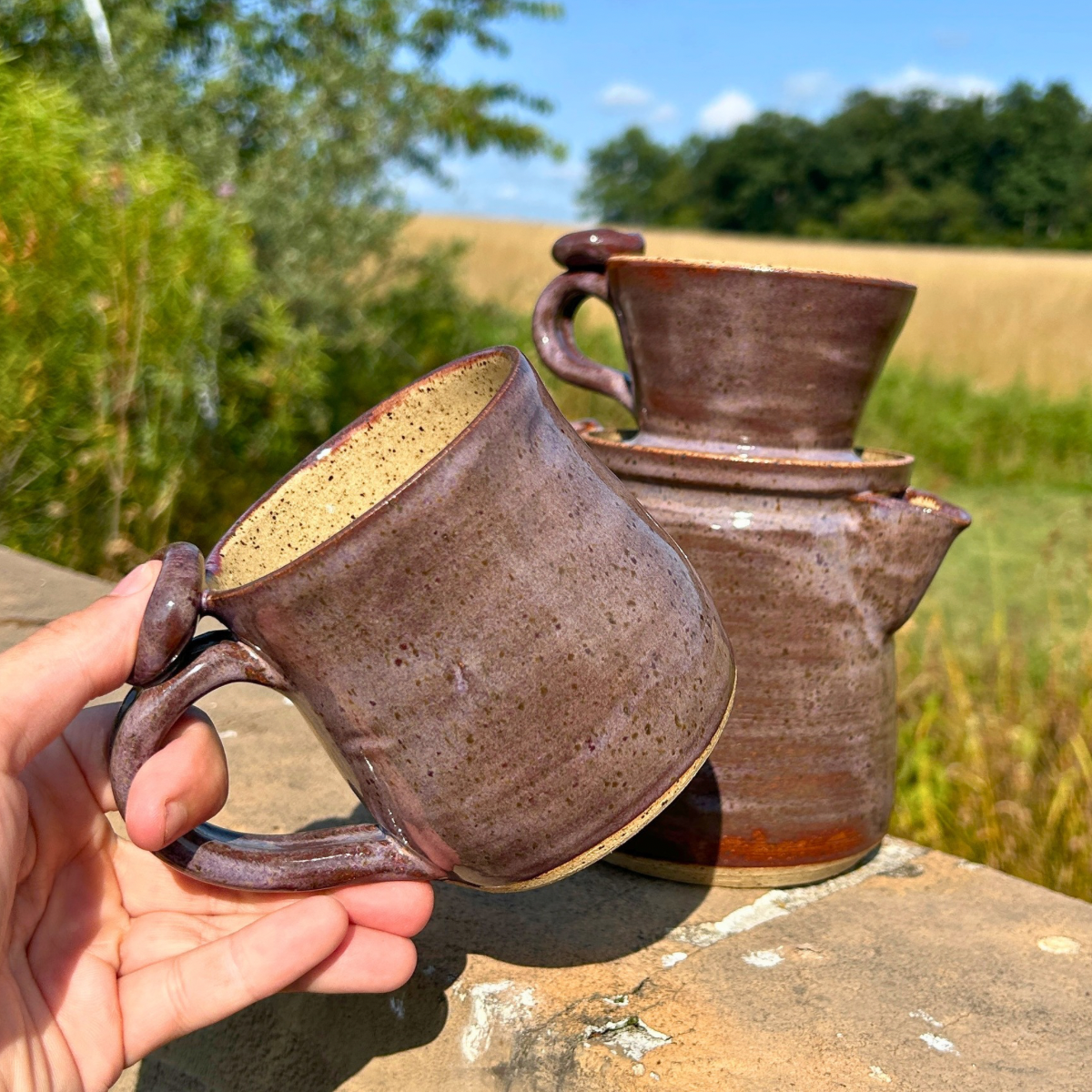 Thumbprint Pour-over Coffee Set