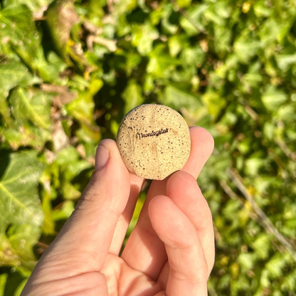 Memorial Gift, picture on clay, remembrance Thumbprint, Memorial Piece, Handheld gift, clay gift, clay worry stone, Thumbies, Fingerprint memorial Gift,  Worry Stone