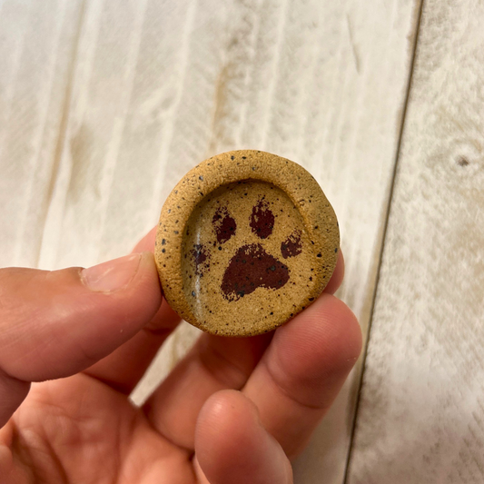 Pet Pawprint Remembrance Thumbprint