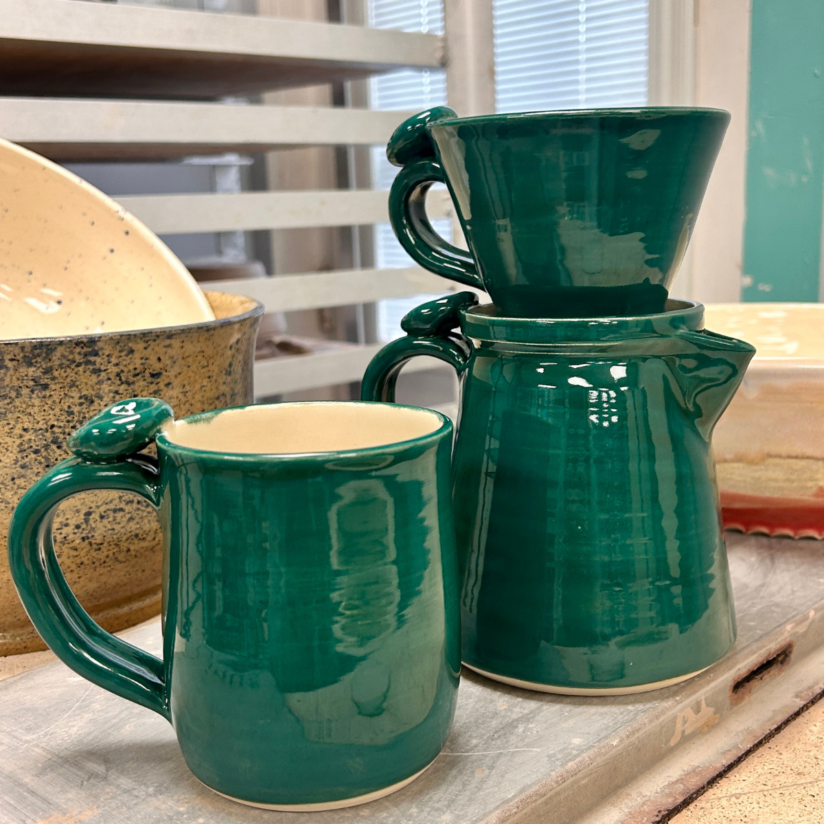 Thumbprint Pour-over Coffee Set