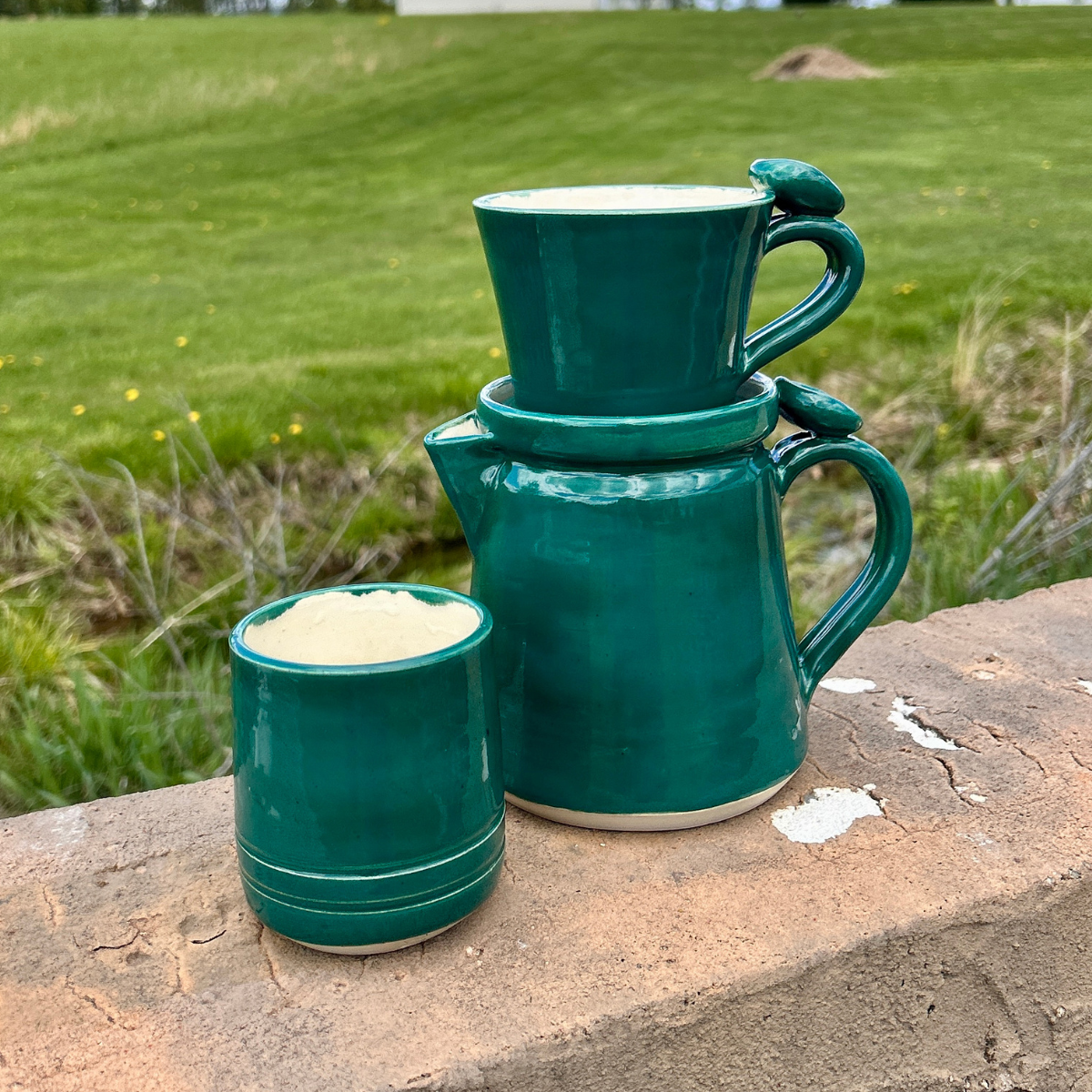 Thumbprint Pour-over Coffee Set