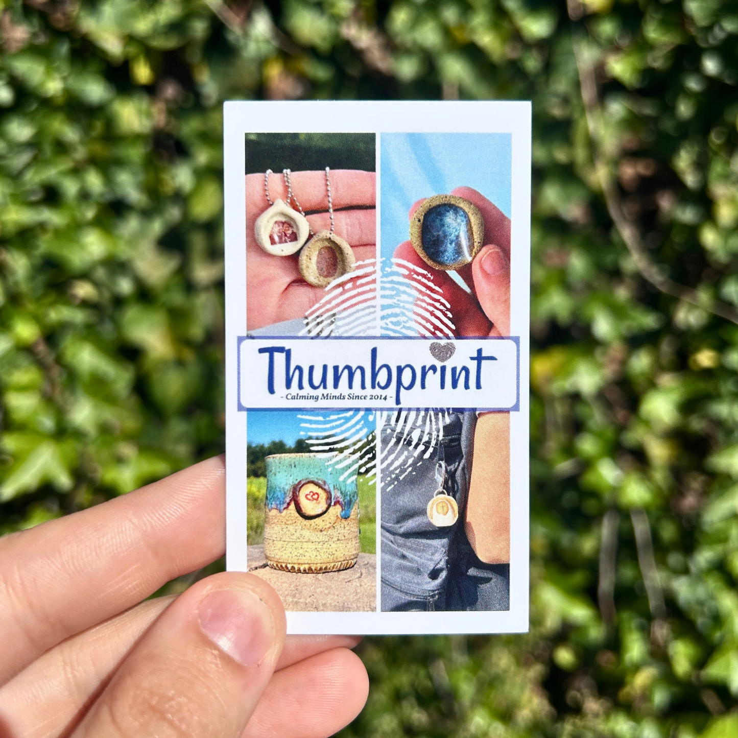 Thumbprint Card, Front 